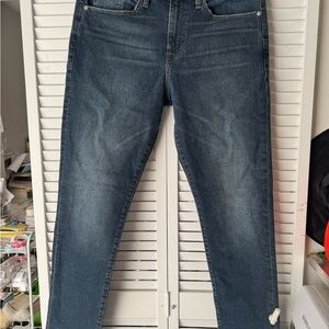NWT! FRAME jean’s women’s blue L’Homme Athletic mid-rise slim fit denim size 33